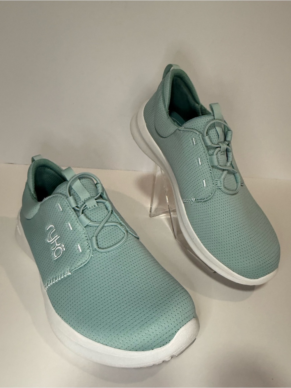 Ryka Mint Green Slip-On Athletic Sneakers